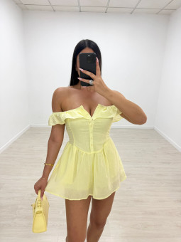 MONO MINI RAYITAS - AMARILLO