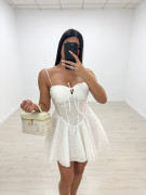 VESTIDO BORDADO COQUET