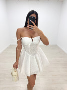 VESTIDO BORDADO COQUET