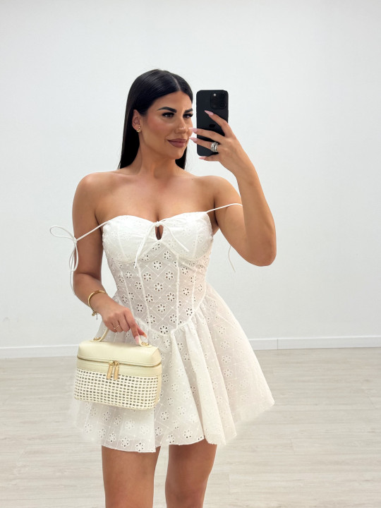 VESTIDO BORDADO COQUET