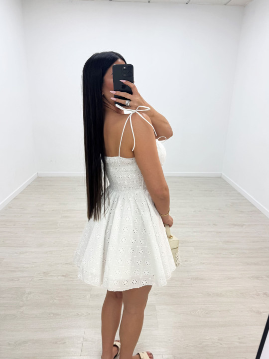 VESTIDO BORDADO COQUET