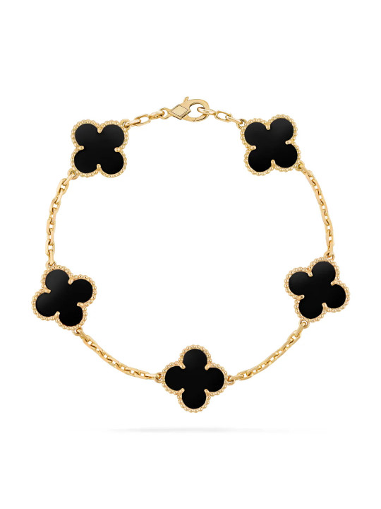 PULSERA VAN CLF NEGRA