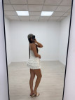 FALDA BAMBULA MINI - BLANCA