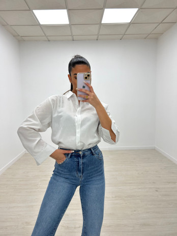 CAMISA POPELÍN BLANCA