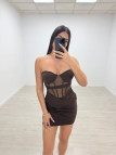 VESTIDO VALENTINA - MARRÓN