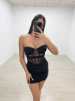 VESTIDO VALENTINA - NEGRO