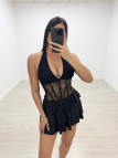 VESTIDO CLAUDIETA - NEGRO