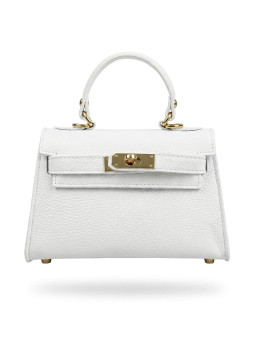 copy of BOLSO MINI KELLY (PIEL 100%) - BLANCO