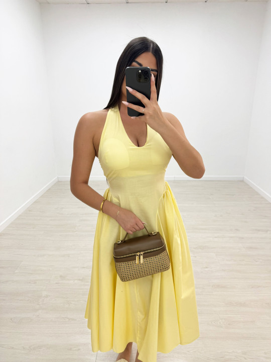 VESTIDO DALIA - AMARILLO