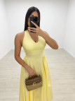 VESTIDO DALIA - AMARILLO