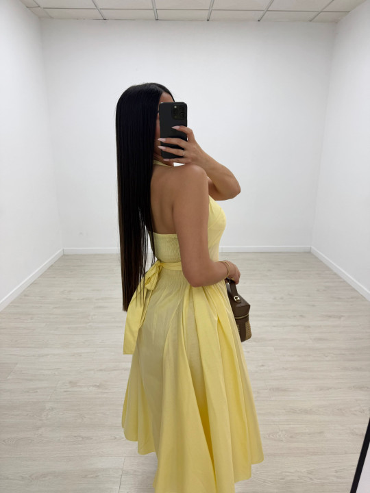 VESTIDO DALIA - AMARILLO