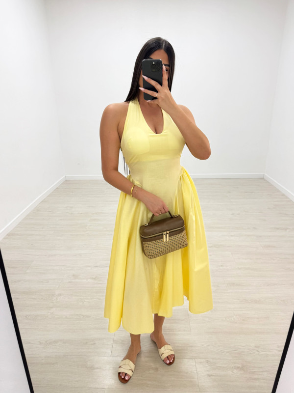 VESTIDO DALIA - AMARILLO