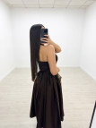 VESTIDO DALIA - MARRÓN