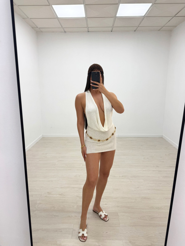 VESTIDO SAMIA - BLANCO