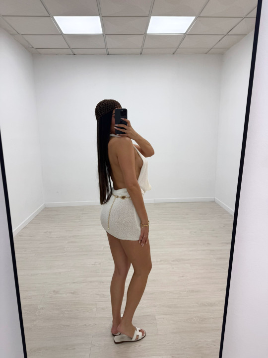 VESTIDO SAMIA - BLANCO