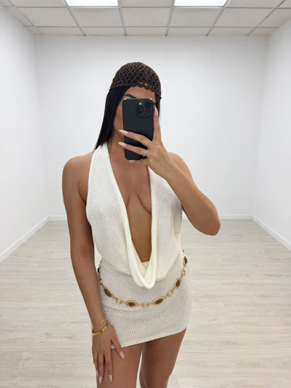 VESTIDO SAMIA - BLANCO