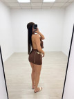 VESTIDO SAMIA - MARRÓN