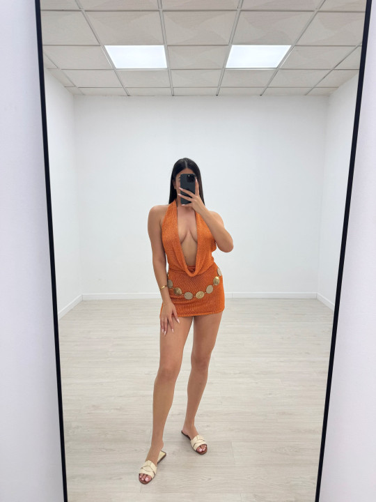 VESTIDO SAMIA - NARANJA