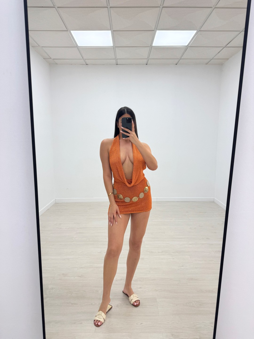 VESTIDO SAMIA - NARANJA