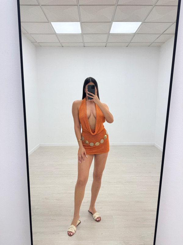 VESTIDO SAMIA - NARANJA