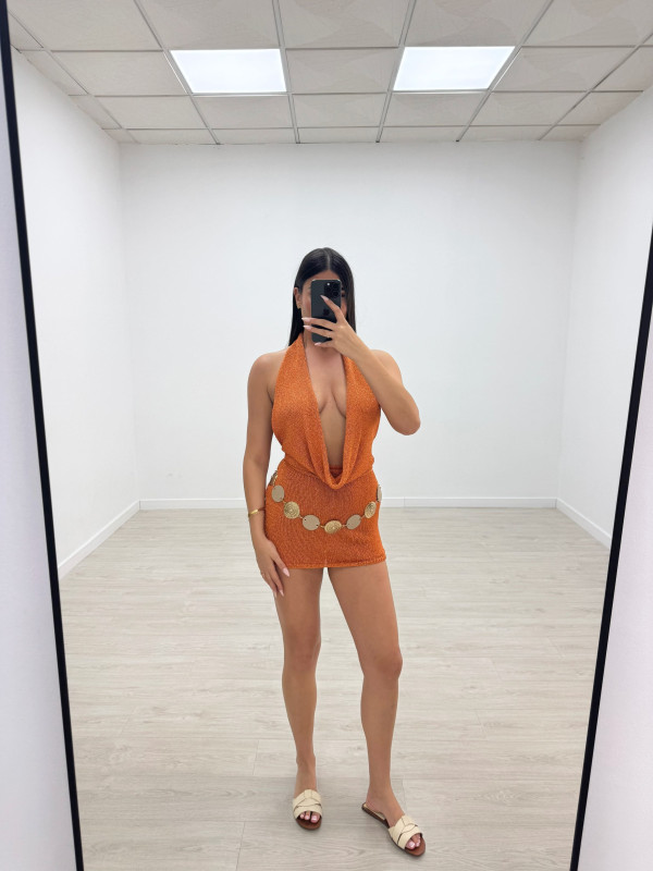 VESTIDO SAMIA - NARANJA