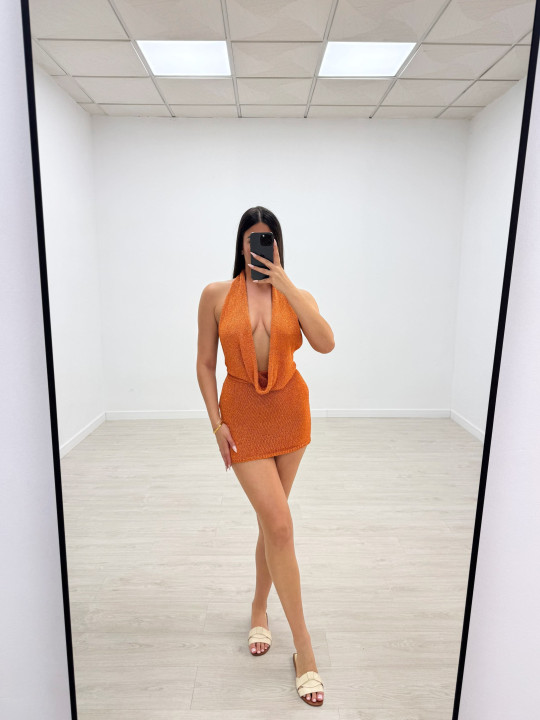 VESTIDO SAMIA - NARANJA
