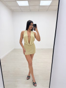 VESTIDO SAMIA - DORADO