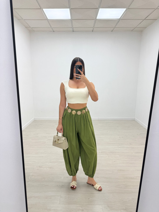 TOP LICRA BASIC - BEIGE