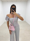CONJUNTO VICHY - ROSA