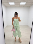 CONJUNTO VICHY BLUSA - VERDE