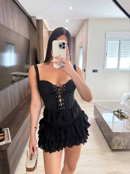 CONJUNTO LINA PREMIUM - NEGRO