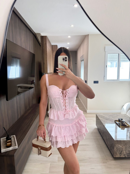 CONJUNTO LINA PREMIUM - ROSA