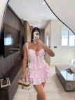 CONJUNTO LINA PREMIUM - ROSA