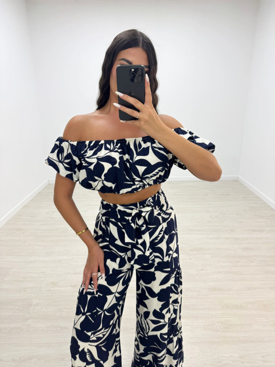 CONJUNTO ESTAMPADO FLORAL