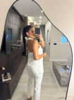 TOP SATINADO DETALLE - BLANCO