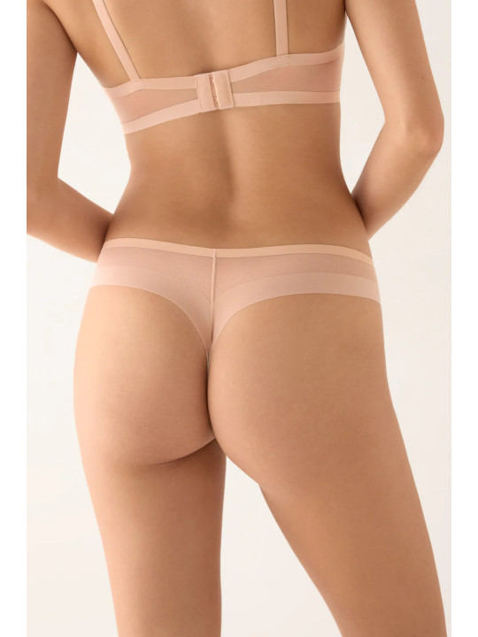 TANGA INVISIBLE (NOMARKS) - NUDE