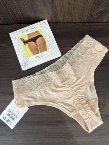 TANGA ADAPT CON ACABADOS INVISIBLES - NUDE