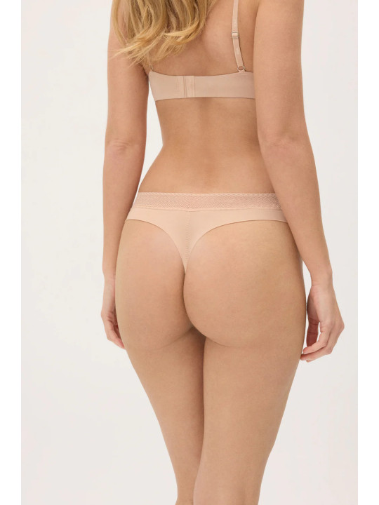 TANGA ADAPT CON ACABADOS INVISIBLES - NUDE