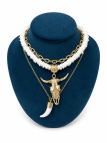 COLLAR TRIPLE CUERNO