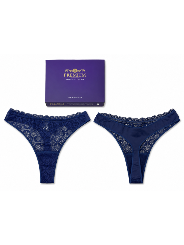 TANGA PREMIUM NAIRA - AZUL MARINO