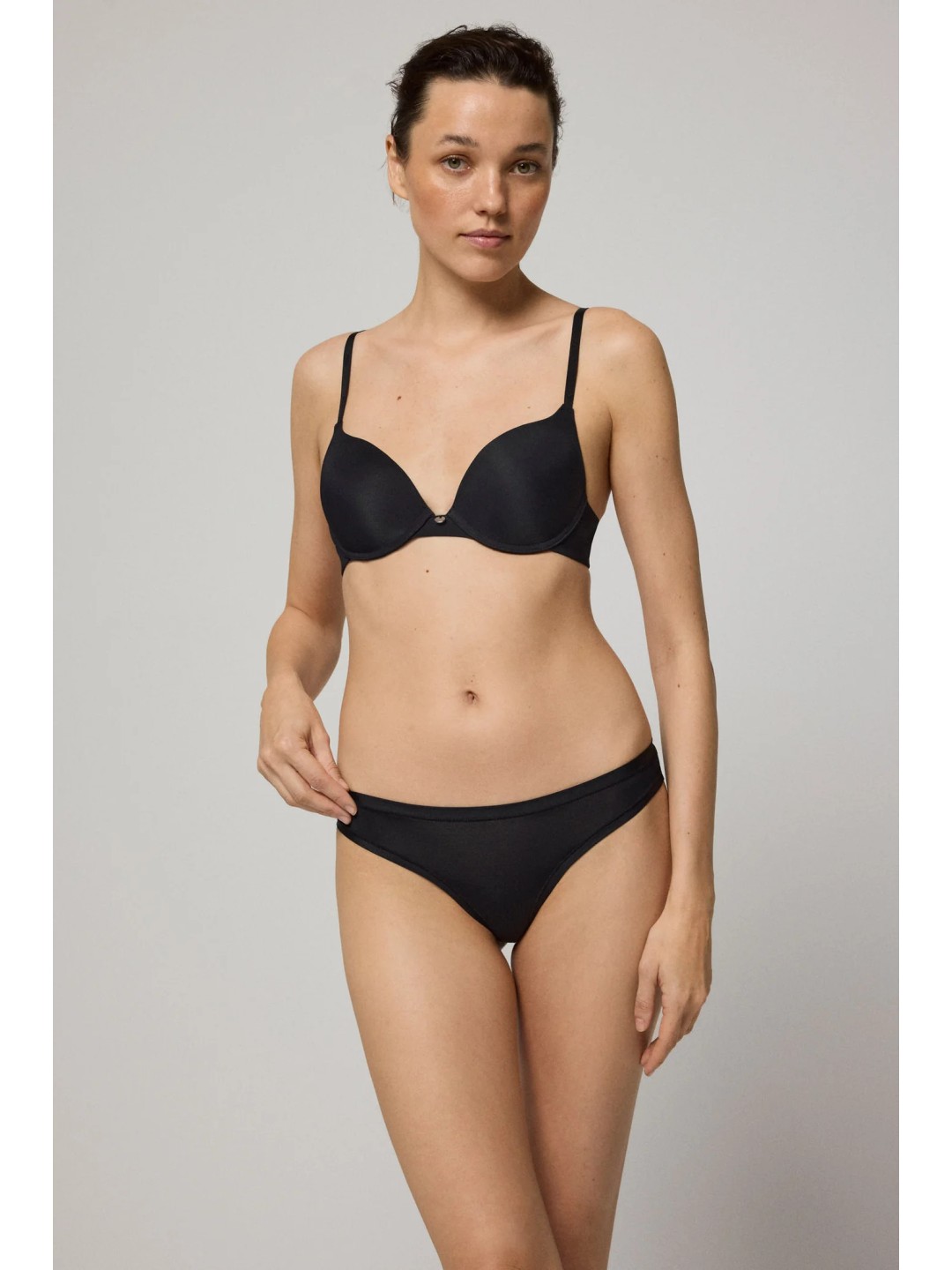 PACK TANGAS LICRA - NEGRO
