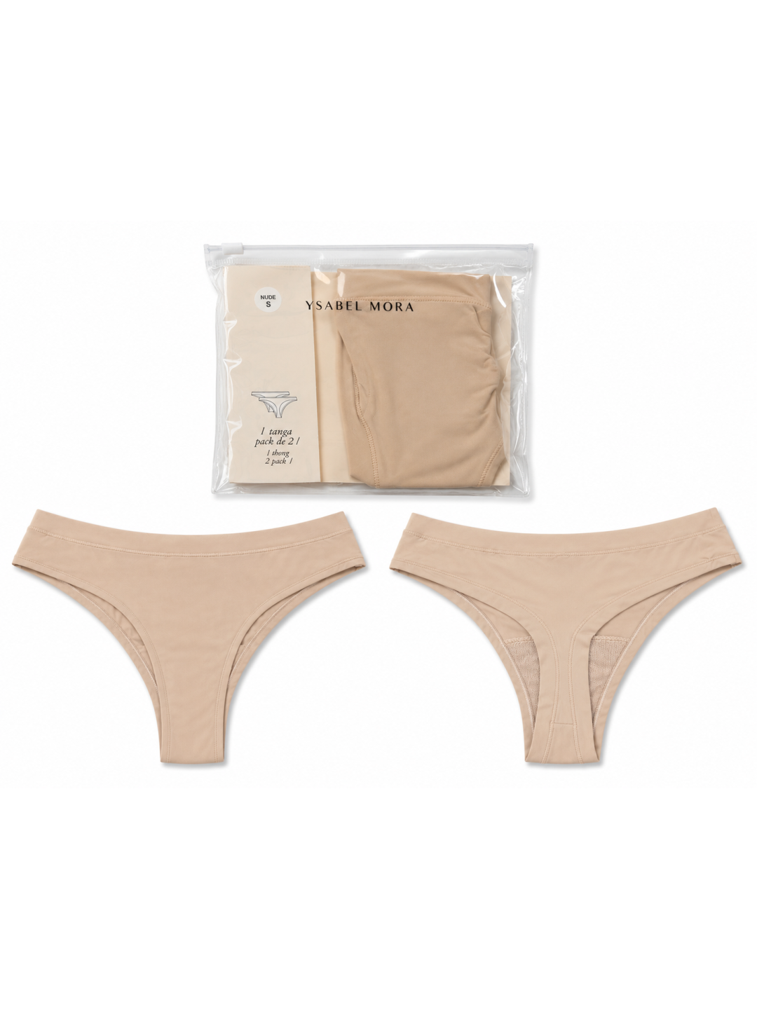 PACK TANGA LICRA - VISÓN