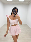 CONJUNTO MINI PLUMETÍ - ROSA