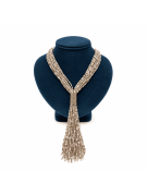 MAXI COLLAR PEDRERIA - MARRÓN