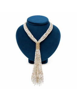 MAXI COLLAR PEDRERIA - BLANCO