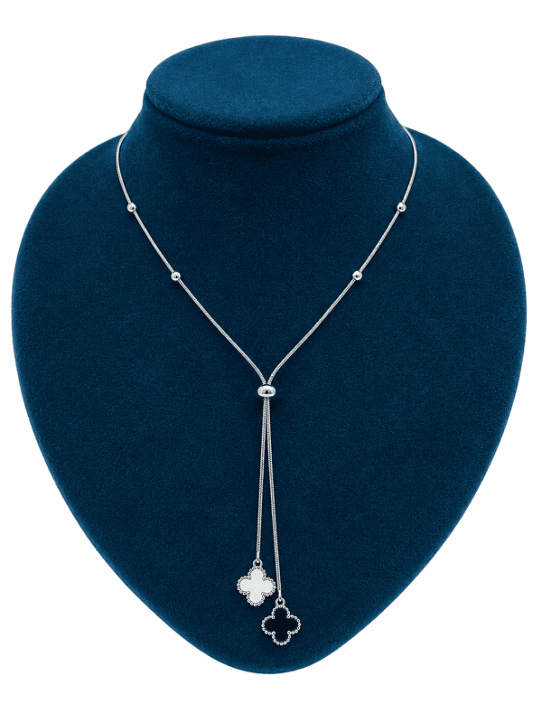 COLLAR VAN CLEEF LARGO - PLATA