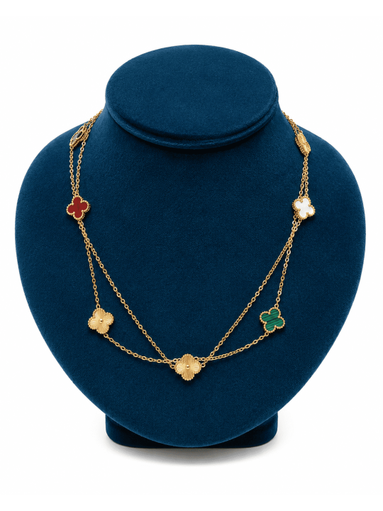 COLLAR VAN CLEEF MULTICOLOR