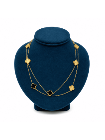 COLLAR VAN CLEEF MULTICOLOR - NEGRO