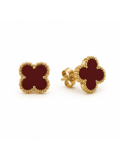 PENDIENTES VAN CLEEF BÁSICO - ROJO