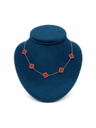 COLLAR VAN CLEEF - ROJO
